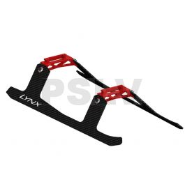 LX1121 - GOBLIN 570 - Low Profile Landing Gear - Red - Carbon Skid